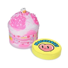 Peachybbies Strawberry Cow Cloud Slime - Made in USA Premium, 100% Authentic,...