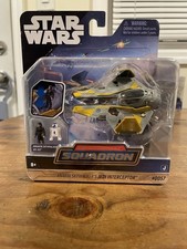 Star Wars Micro Galaxy Squadron Anakin Skywalker Jedi interceptor 0061 Series 3