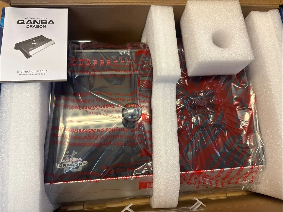 Qanba Dragon Fighting Stick Joystick for PS4, PS5, and PC - Image 3 of 4