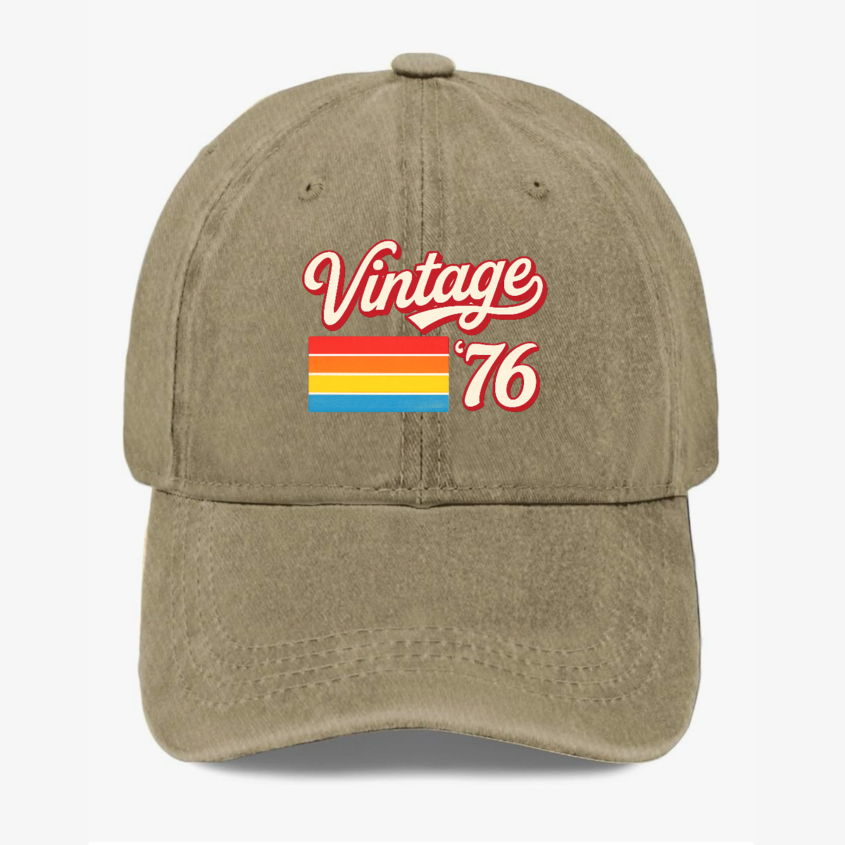 Vintage 76 Retro 1976 Birthday Dad Hat Adjustable Baseball 