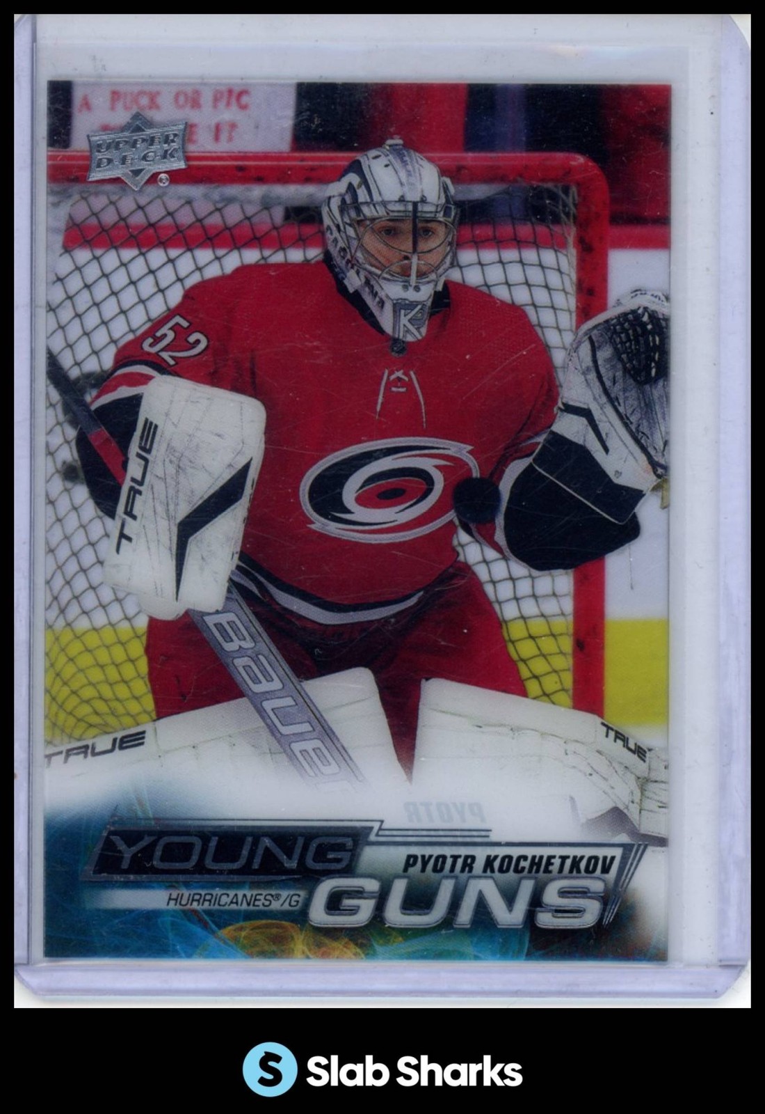 2022 UPPER DECK #224 PYOTR KOCHETKOV CLEAR CUT YOUNG GUNS RC ROOKIE