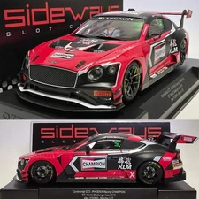 Sideways Bentley Continental GT3 GT World Challenge 2018 1/32 Slot Car SWCAR06A