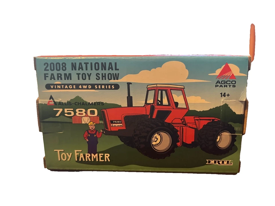 1/64 2008 National Farm Toy Show ERTL Allis-Chalmers 7580-New In Box - Image 3 of 4