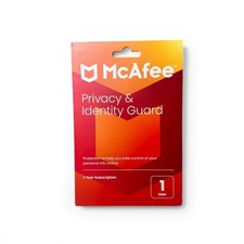 McAfee Privacy & Identity Guard 1-Jahres-Abonnement UVP 74,99 &pound;