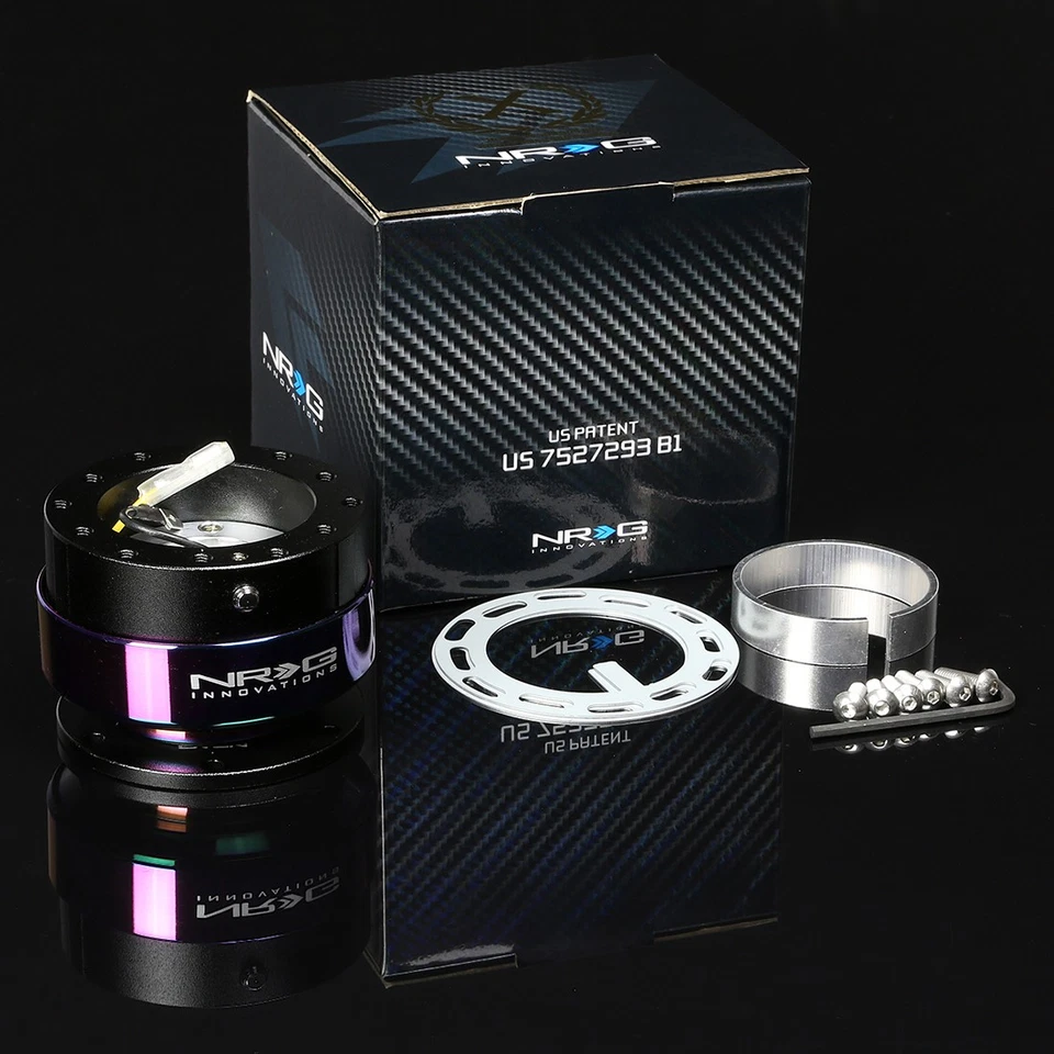 NRG 175H HUB+IRIDIUM GEN 2.0 快速释放+皮革麂皮绒钢圈黑色 — 第 2/4 张图片