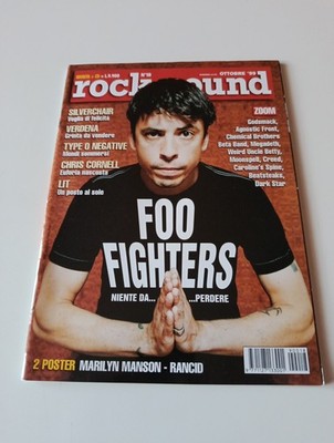 Rock Sound Magazin Nr.18/1999 Foo Fighters C.Cornell + Poster Marilyn Manson/Rancid