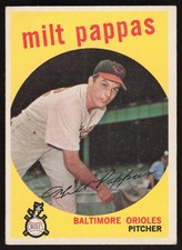 Milt Pappas 1959 Topps #391 TYW7
