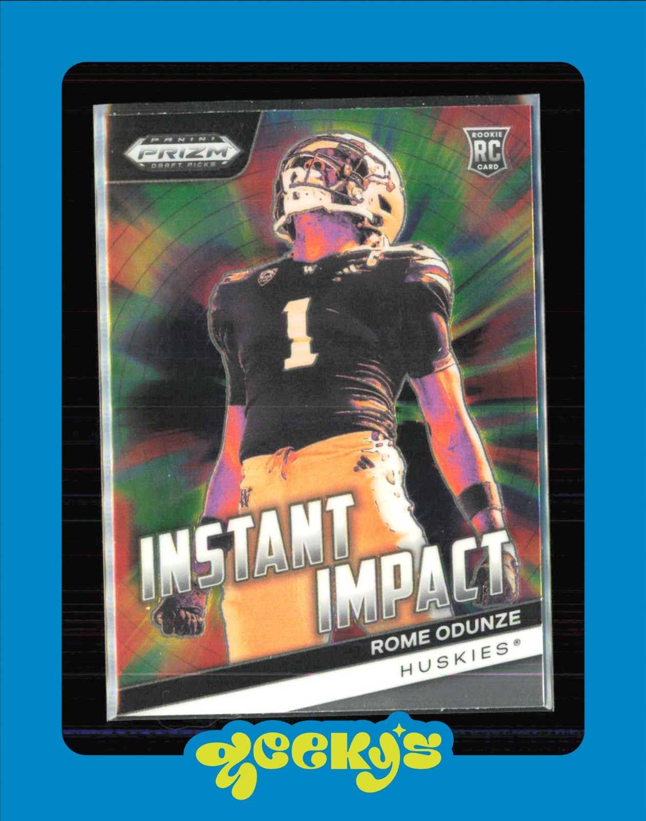 2024 Panini Prizm Draft Picks - Instant Impact Rome Odunze #II-RO (RC)
