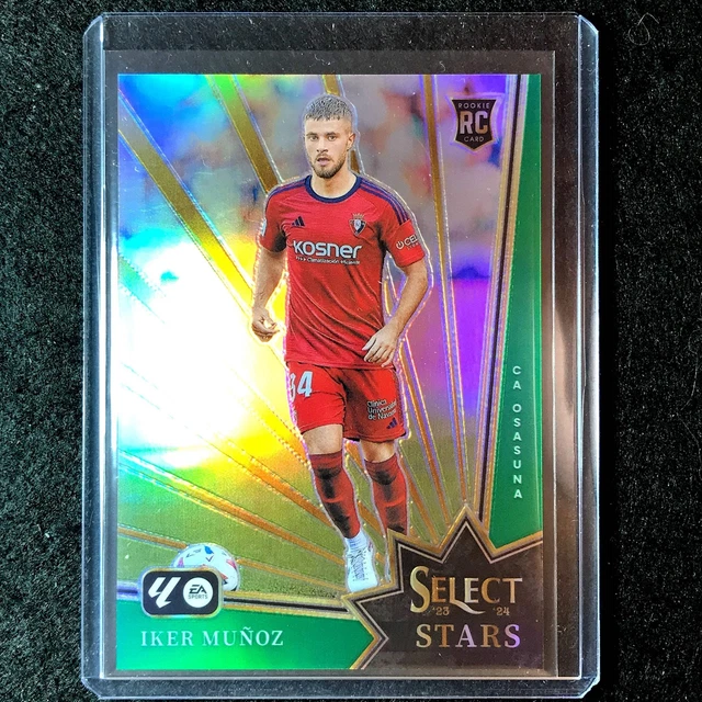 2023-24 Select La Liga IKER MUNOZ Select Stars Rookie Green 5/5