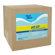 Pool Mate pH Up Swimming Pool Water Chemistry Balance Chemical - 25 Lbs.