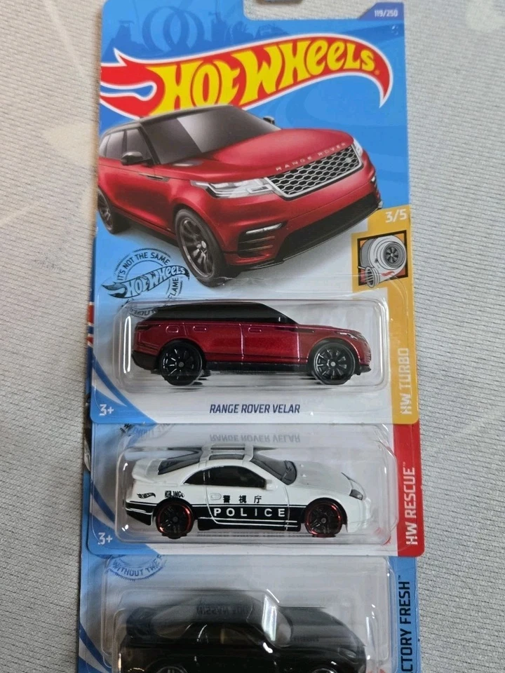 Hot Wheels|Range Rover|Velar Turbo|Mazda RX7 1995|desde 2017/2020 |Nissan 300zx Foto 3 de 4