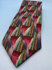 J Garcia Vtg Collectors Edition Hand Sewn 100% Silk Neck Tie USA Made EUC