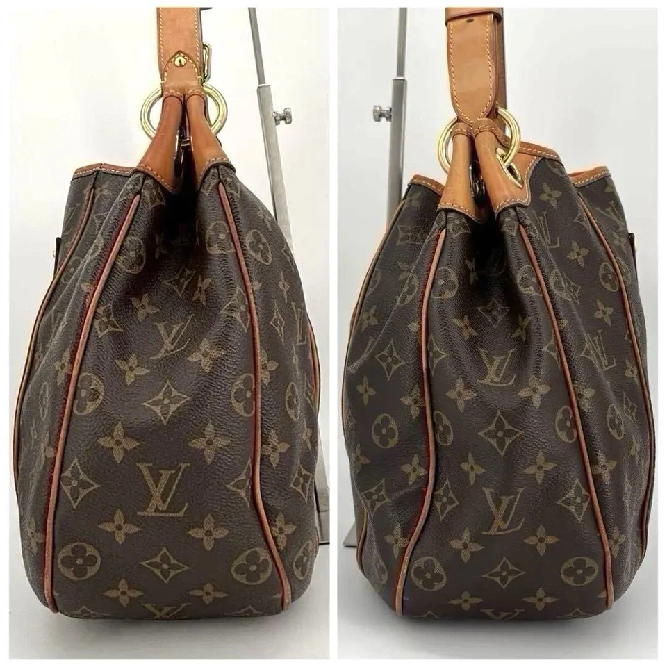 Louis Vuitton Galliera PM M56382 Monogram Shoulder Bag Brown #885 - Image 3 of 4