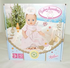 Baby Annabell Christmas/Seasonal Outfit for 43 cm Dolls - Dress, Wings & Halo