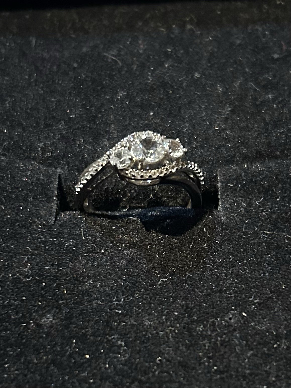 Lab Diamond Ring - image 1