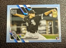 2021 Topps Baseball Codi Heuer #311 Father's Day Blue 01/50 Rookie.