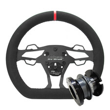 Lotse Pro Street Light Drag Racing Steering Wheel 12.5 Quick Release Hub