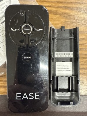 TEMPUR-PEDIC EASE REMOTE CONTROL 62004804 RF368B OEM USED
