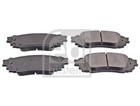 Febi Bilstein Bremsbelagsatz, Scheibenbremse 116417 FüR Toyota
