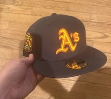 new era 59fifty Custom Oakland athletics A’s UV 7 1/2 Patch NWT FITTED HAT NWT