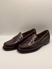 G.H. Bass Men's Larson Weejuns Melon Leather Burgundy Penny Loafer Sz 7 D