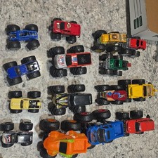 Hot Wheels Mattel Various Monster Jam VariousScale Monster Truck Lot of 16 Grave