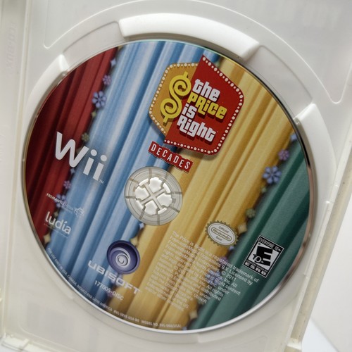 2011 The Price is Right Decades For Nintendo Wii With Case And Manual Used - Picture 5 of 7