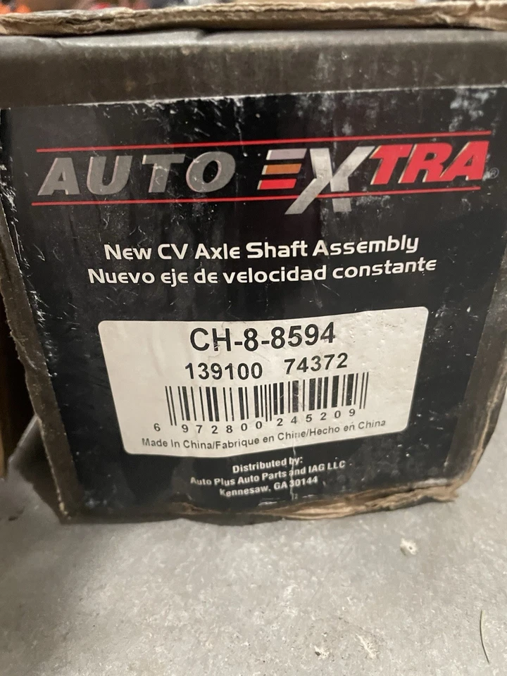 Conjunto de eje de transmisión de pasajero delantero CV para Jeep Commander y Grand Cherokee Foto 2 de 2