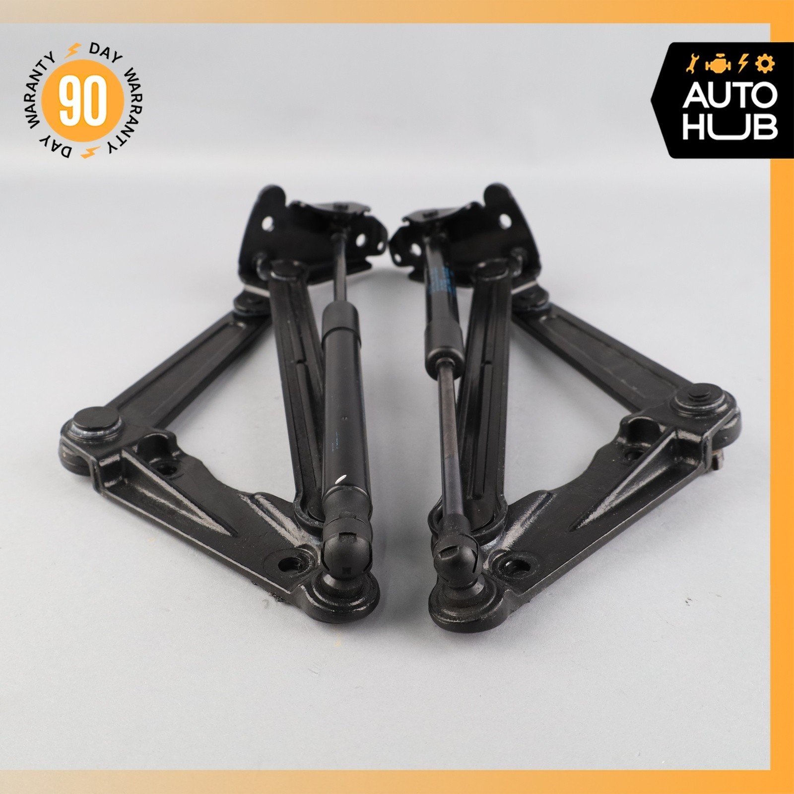 07-18 Bentley Continental GTC Rear Trunk Lid Hinges Left & Right Set OEM 43k