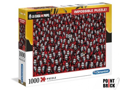 Clementoni Puzzle - The Paper House 1000 Piece - Impossible Puzzle
