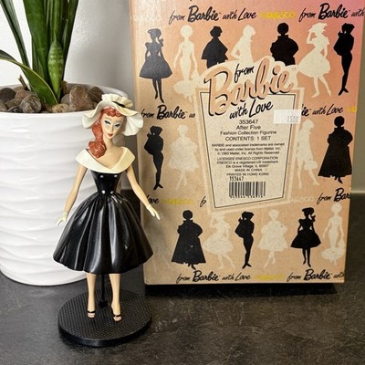NEW 1993 Mattel From Barbie with Love 353647 After Five 1962 Enesco Figurine