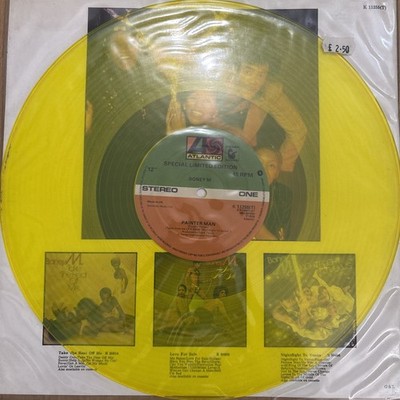 Real Thing Boogie Down Get Funky Now UK 12'' Single Yellow Vinyl PYE 12P109 1979