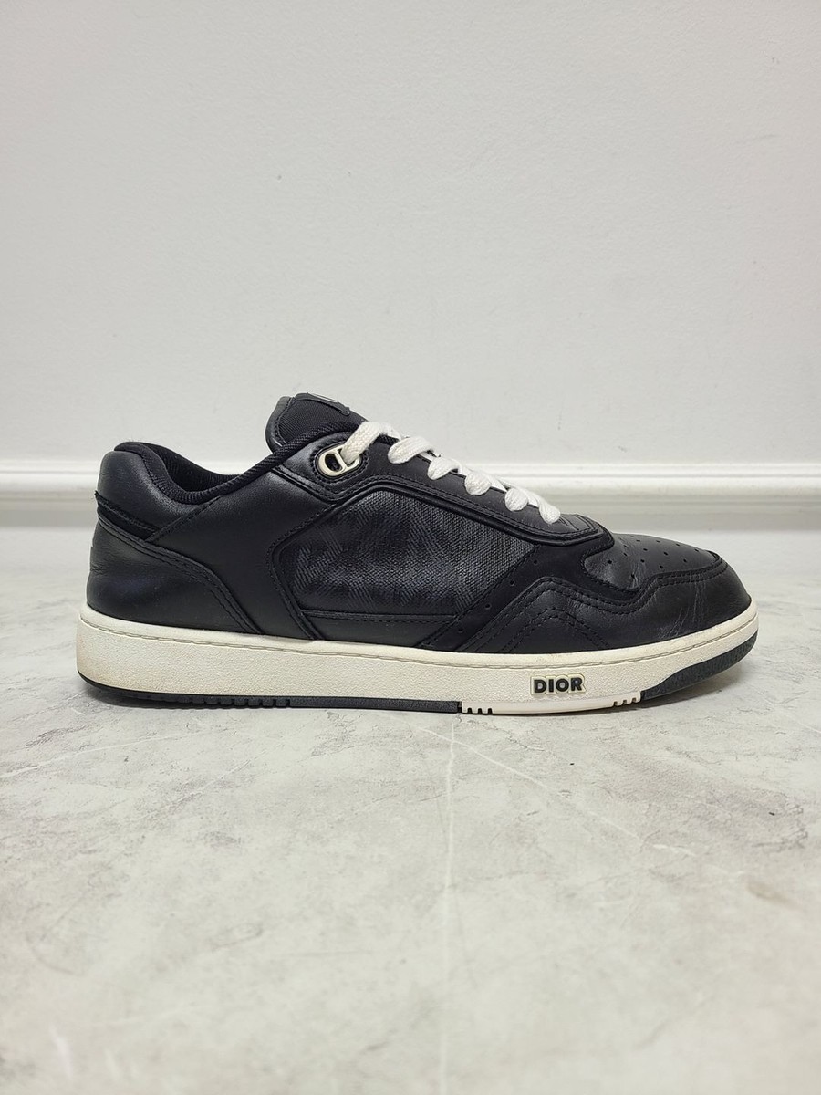Dior Black CD Diamond Canvas B27 Low-Top Sneakers 42 Dior Black CD Diamond Canvas B27 Low-Top Sneakers 42