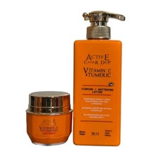 Active caviar drip Vitamin C  Tumeric Lotion 444ml Face Cream    Authentic   