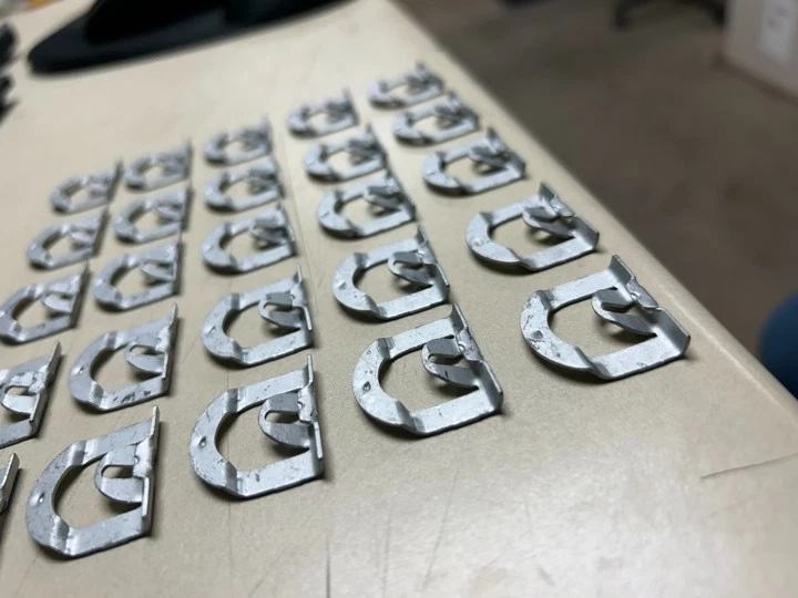 1966 1967 Chevrolet Chevelle Backglass Molding Clips 66 67 Chevelle Chevy - Image 3 of 3