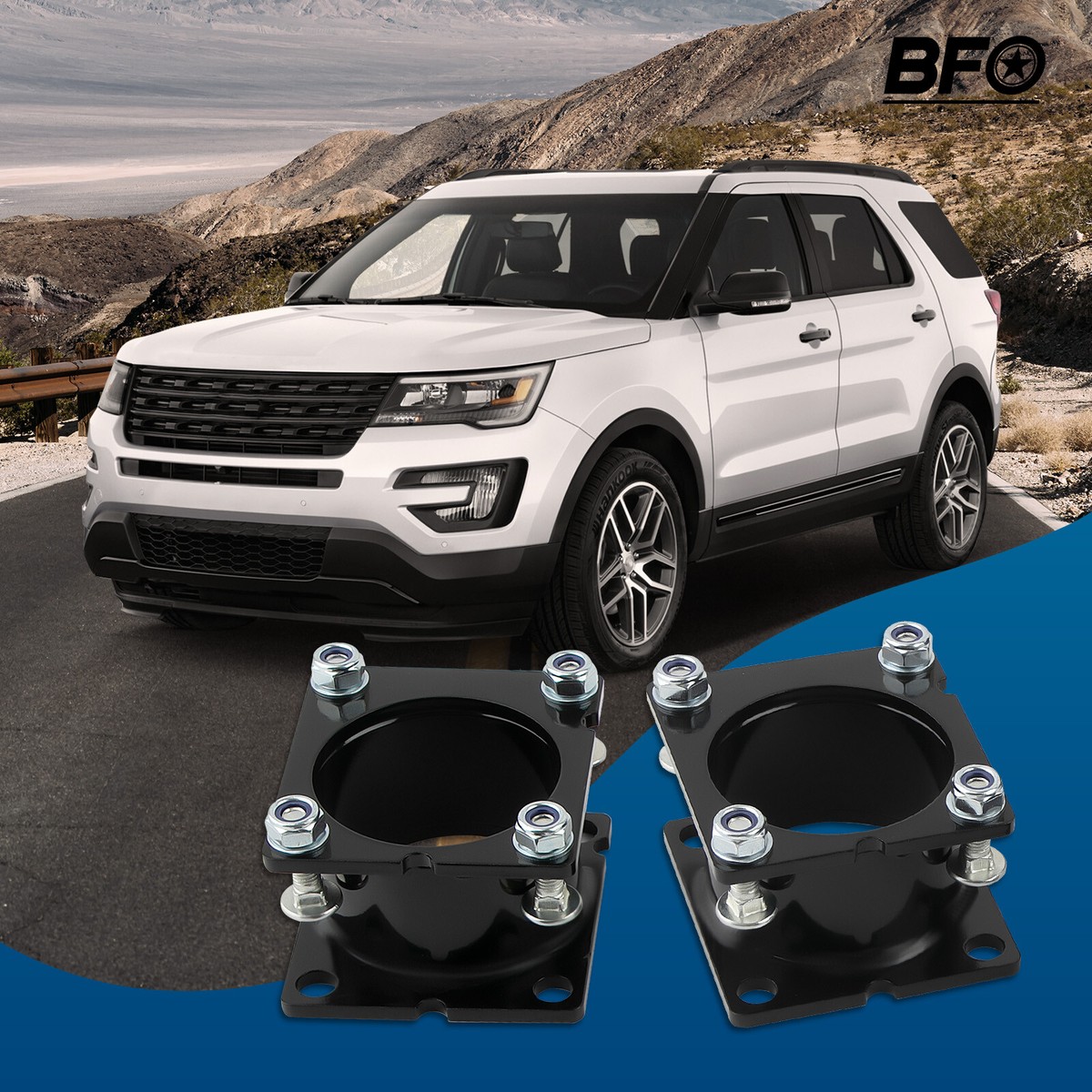 2011-2019 Ford Explorer 2WD 4WD Front Rear Lift Kit