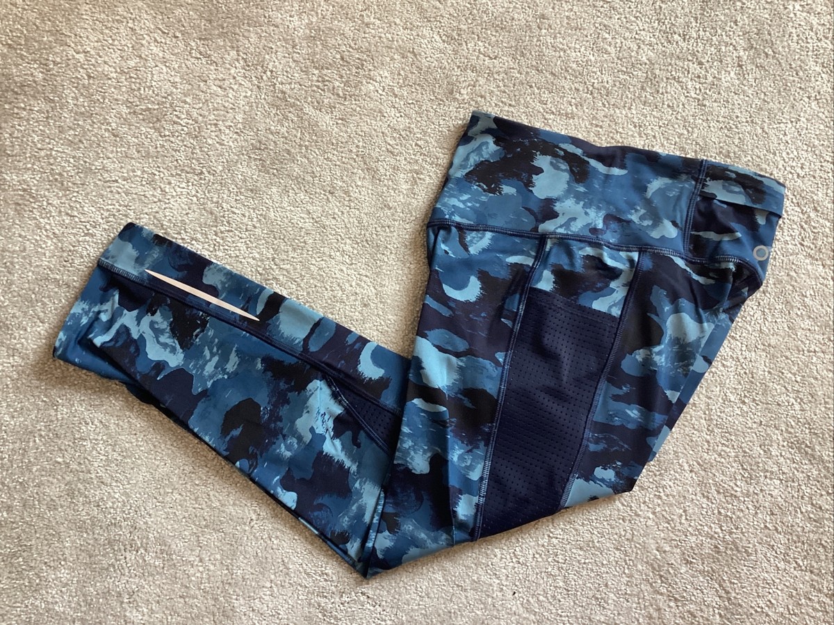 BNWT M&S GOODMOVE CROPPED BLACKOUT LEGGINGS SIZE UK