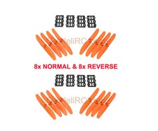 HQ Prop 5040 5x4 ORANGE MultiRotor propeller CW,CCW TOTAL 16PCS , FREE SHIP