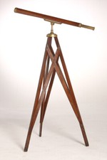 CANNOCCHIALE astronomico LEREBOURS Teleskop Telescope Pont Neuf Paris 1800