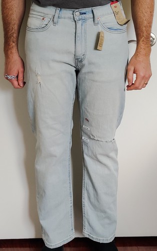 Levis 541 Jeans Mens 34x30 Athletic Fit Tapered Stretch Denim Pants