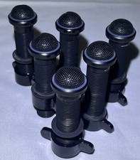 Lot of 6 - Shure MX395 Low Profile Boundary Mic Microphone Cardioid