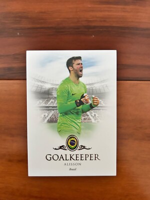 2023 Futera Unique Football Soccer Card Brazil ALISSON Mint