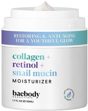 Rejuvenating Face Moisturizer Collagen, Retinol  Snail Mucin for Youthful Skin