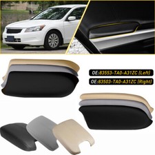 Door Armrest Hand Leather Arm Rest Cover Base...