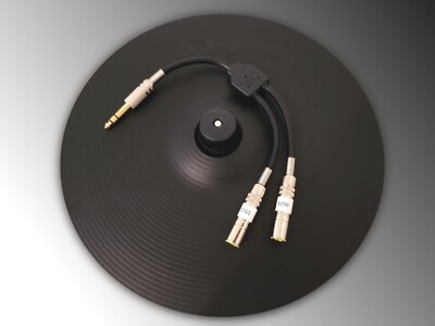 E-Drum Becken Pad Splitter CY-Y1 für Roland V-Drum Module
