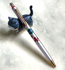 Vintage 1977 Pilot Steel Plated Gold head and Red Core BPL-70MK-WP Ballpoint pen