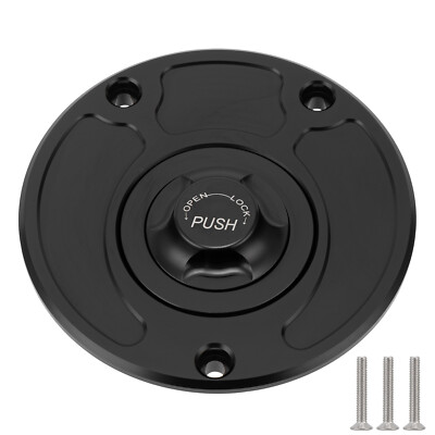 Tank Fuel Gas Cap Keyless For Kawasaki Ninja 1000 Z750 Z1000 ZX6RR
