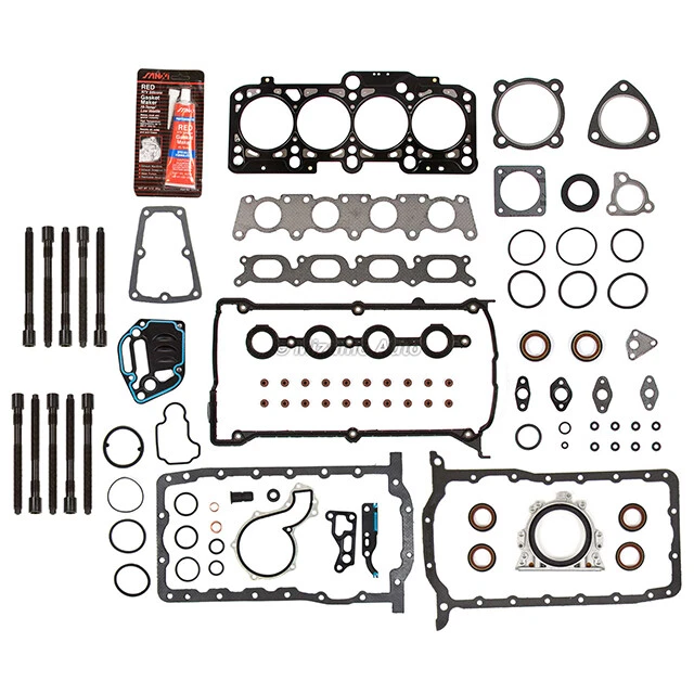 Full Gasket Set Head Bolts Fit 99-06 Audi A4 TT Quattro Volkswagen Jetta TURBO - Image 2 of 4