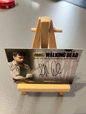 DR. CALEB S. - The Walking Dead Season 4 -  Authentic Autograph - Sunkrish Bala