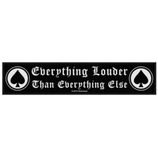 Motörhead Patch · Everything Louder Stripe